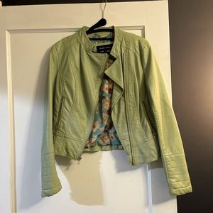 Green Leather Jacket
